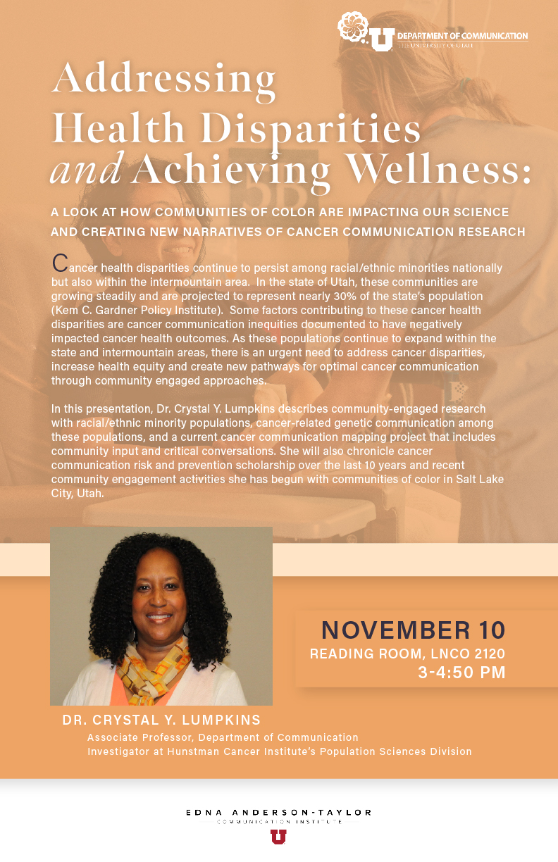 Addressing Health Disparities Poster