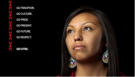 Image from the Ute Proud website (uteproud.utah.edu).  